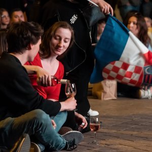 Gledanje Eurovizije u Zagrebu i Zadru