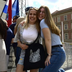 Doček Baby Lasagne na Trgu