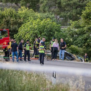 Prometna nesreća u Baškoj Vodi