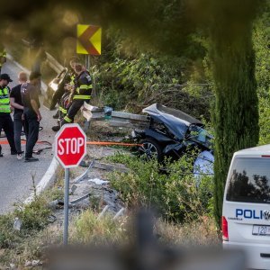Prometna nesreća u Baškoj Vodi
