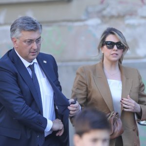 Andrej Plenković i supruga Ana