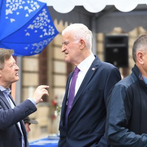 Otto Barić, Zvonko Kusić i Ivica Lovrić