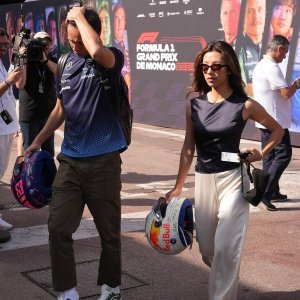 Alexander Albon i Lily Muni He