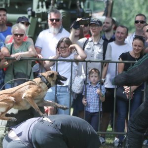 Pokazne vježbe sposobnosti Hrvatske vojske i policije povodom Dana državnosti i Dana vojske