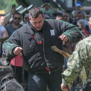 Pokazne vježbe sposobnosti Hrvatske vojske i policije povodom Dana državnosti i Dana vojske