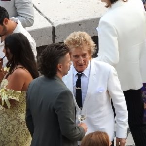 Rod Stewart s Penny Lancaster i Rachel Hunter