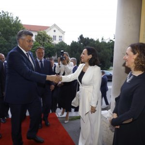 Andrej Plenković, Iva Hraste Sočo, Nina Obuljen Koržinek