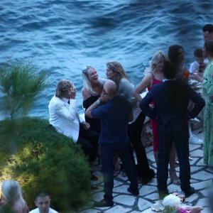 Jacqui Hunter na vjenčanju u Dubrovniku