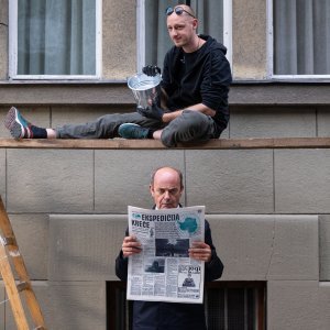 Snimanje serije 'Dnevnik velikog Perice'