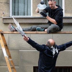 Snimanje serije 'Dnevnik velikog Perice'