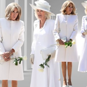 Kraljica Camilla, Brigitte Macron