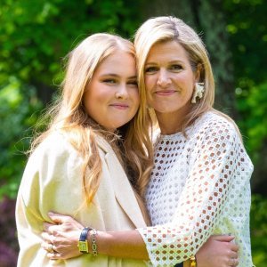 Nizozemska kraljica Maxima i princeza Amalia