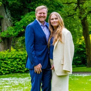 Nizozemski kralj Willem-Alexander i princeza Amalia
