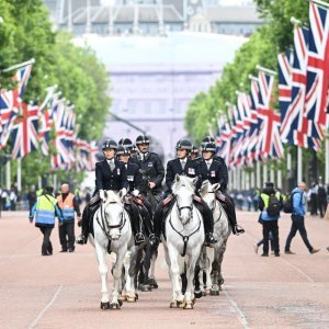 Gomila na Trooping the Colour, 2024.