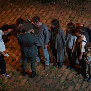 Armand Assante na setu filma 260 dana