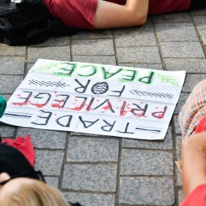 Prosvjed za Palestinu u Zagrebu