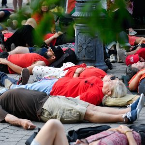 Prosvjed za Palestinu u Zagrebu