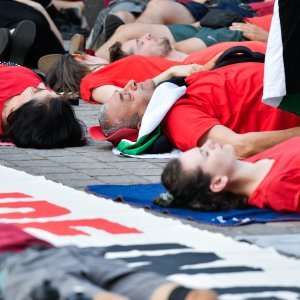 Prosvjed za Palestinu u Zagrebu
