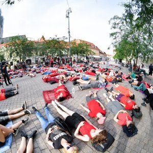 Prosvjed za Palestinu u Zagrebu