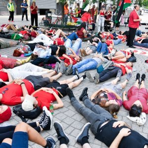 Prosvjed za Palestinu u Zagrebu