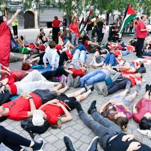 Prosvjed za Palestinu u Zagrebu