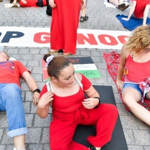 Prosvjed za Palestinu u Zagrebu