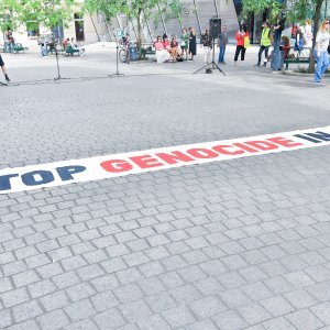 Prosvjed za Palestinu u Zagrebu