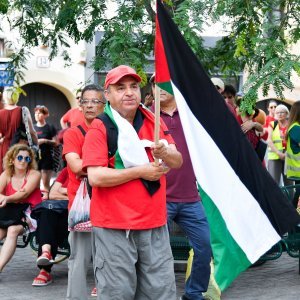 Prosvjed za Palestinu u Zagrebu