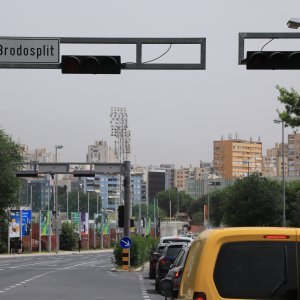 Prometni kolaps u Splitu