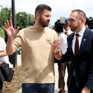Mate Rimac i Tomislav Tomašević