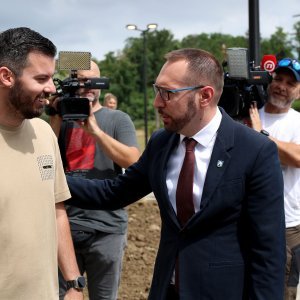 Mate Rimac i Tomislav Tomašević