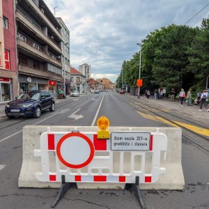 Ozaljska ulica zatvorena je za sav promet zbog radova na izgradnji novog vodoopskrbnog cjevovoda