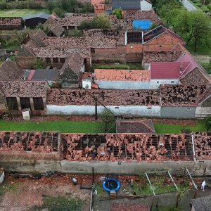 Pogled iz zraka na Bošnjake nakon razornog nevremena
