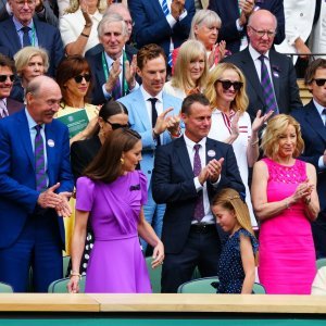 Kate Middleton, Benedict Cumberbatch i Sophie Hunter, Julia Roberts i Daniel Moder