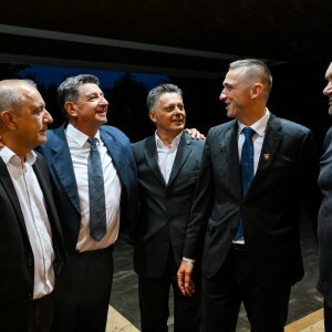 Prijem na Pantovčaku uoči 29. obljetnice VRO Oluja