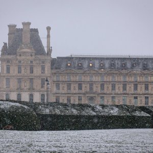 Pariz pod snijegom