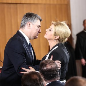 Prvi mandat Zorana Milanovića - inauguracija na Pantovčaku