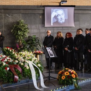 Ispraćaj koreografa Milka Šparembleka na Krematoriju