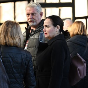 Ispraćaj koreografa Milka Šparembleka na Krematoriju