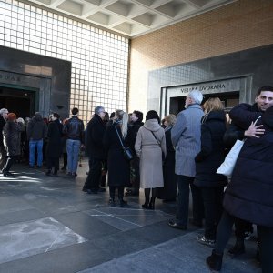 Ispraćaj koreografa Milka Šparembleka na Krematoriju