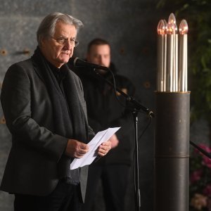 Ispraćaj koreografa Milka Šparembleka na Krematoriju