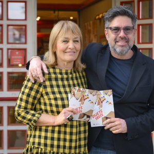 Sanja Pilić i Ronald Braus