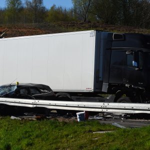 Teška prometna nesreća na državnoj cesti D1