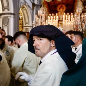 Antonio Banderas na procesciji u Malagi