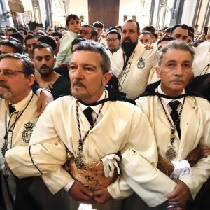 Antonio Banderas na procesciji u Malagi