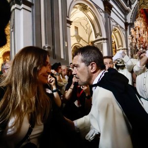 Antonio Banderas na procesciji u Malagi