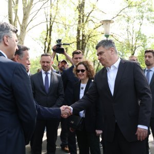 Susret Zorana Milanovića i Andreja Plenkovića