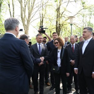 Susret Zorana Milanovića i Andreja Plenkovića