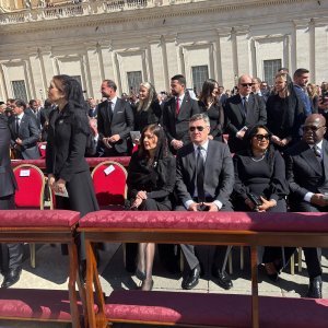 Zoran Milanović i Sanja Musić Milanović u Vatikanu