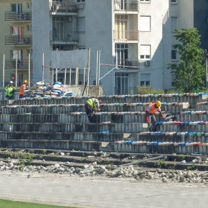 Počela rekonstrukcija stadiona u Kranjčevićevoj
